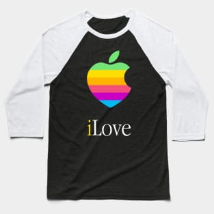 iLove [for dark shirts] Baseball T-Shirt
